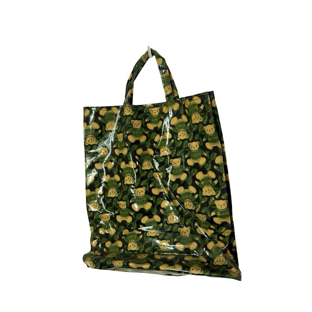 Harrods Knightbridge Logo Teddy Bear Tote Bag Shopper